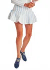 Ck Bradley Topsy Skirt In Julep Blue In Blue