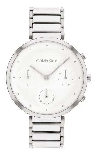 Ck Calvin Klein Calvin Klein Mod. 25200282 In Metallic