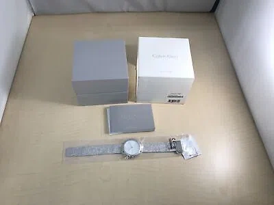 Pre-owned C.k Calvin Klein Watch 2 Needle Minimal Extension (minimal Extension)