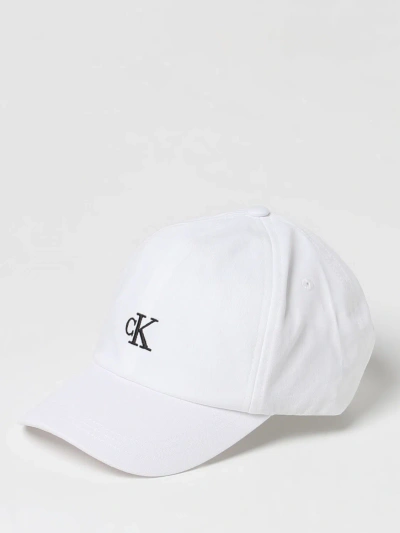 Ck Jeans Hat  Kids Color White