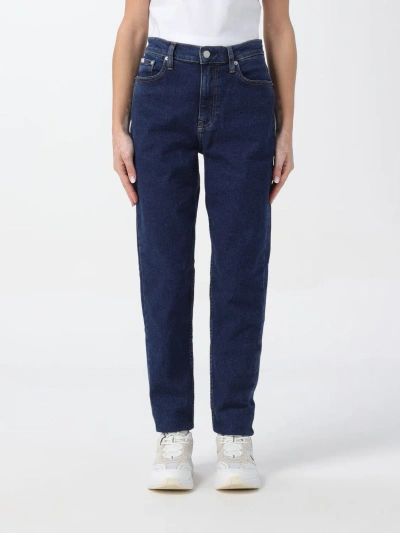 Ck Jeans Jeans  Woman Color Denim