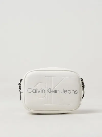 Ck Jeans Mini Bag  Woman Color White
