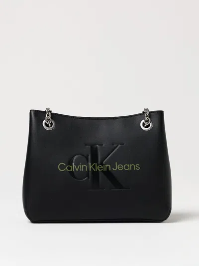 Ck Jeans Shoulder Bag  Woman Color Black