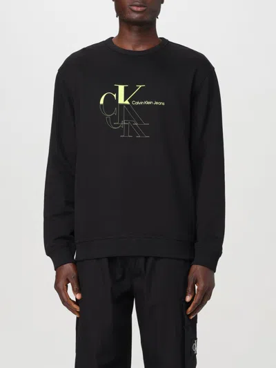 Ck Jeans Sweater  Men Color Black