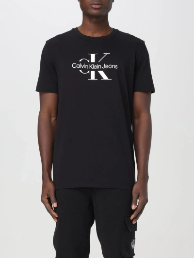 Ck Jeans T-shirt  Men Color Black