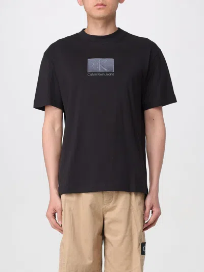Ck Jeans T-shirt  Men Colour Black