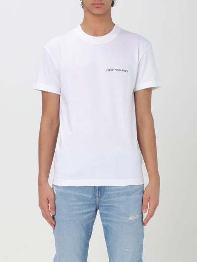 Ck Jeans T-shirt  Men In White