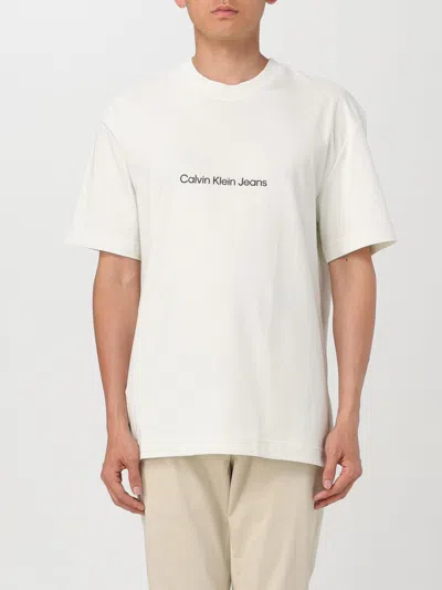 Ck Jeans T-shirt  Men Color White