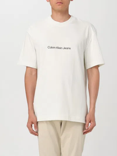 Ck Jeans T-shirt  Men Colour White