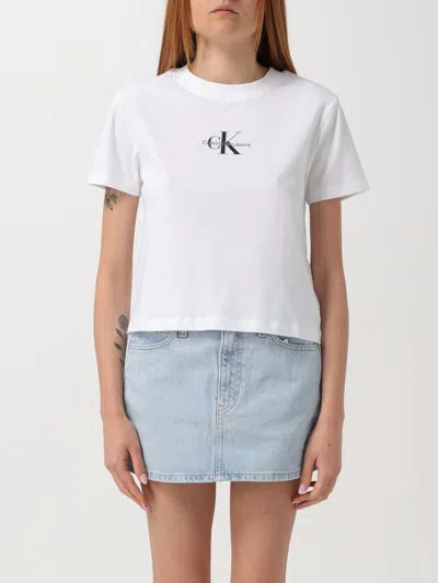 Ck Jeans T-shirt  Woman Color White