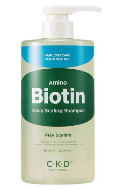 Ckd Amino Biotin Scalp Scaling Shampoo In Transparent