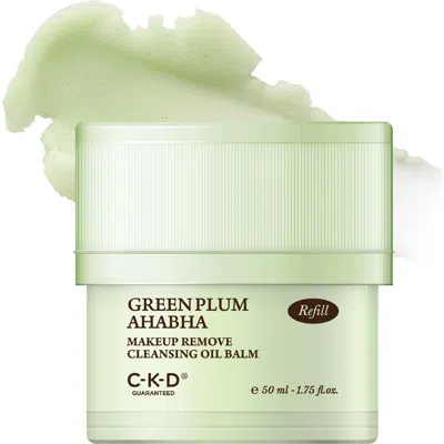 Ckd Green Plum Aha/bha Makeup Removing Cleansing Oil In Transparent