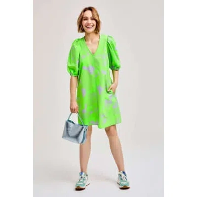Cks Elly Bright Green Dress