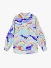 Cks Wazna Shirt Landscape In Blue