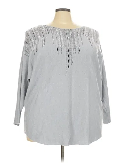 Ckw Women Pullover Sweater In Gray