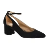 Cl By Laundry Adorable Womens Almond Closed Toe Block Heel Pumps In Black
