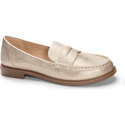 Cl By Laundry Beloved Metallic Penny Loafer In Gold