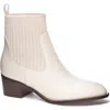 Cl By Laundry Core Casual Bootie In Beige Tumbled/knit