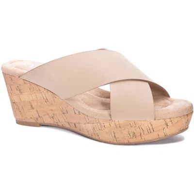Cl By Laundry Dream Day Womens Cushioned Footbed Wedge Sandals In Multi