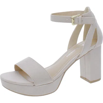 Cl By Laundry Go On Womens Ankle Strap Pumps In Gray