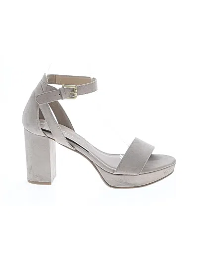 Pre-owned Cl By Laundry Heels In Brown