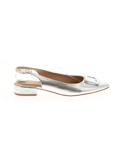 Pre-owned Cl By Laundry Heels In Silver
