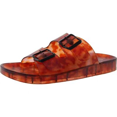 Cl By Laundry Jaylen Womens Jelly Man Made Slide Sandals In Multi