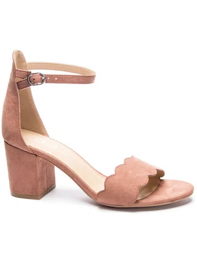 Cl By Laundry Jayne Womens Block Heel Open Toe Slingback Sandals In Multi