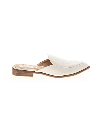 Pre-owned Cl By Laundry Mule/clog In Ivory