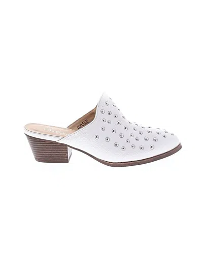 Pre-owned Cl By Laundry Mule/clog In White