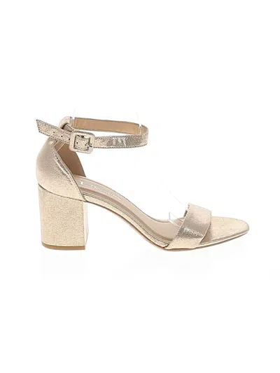 Pre-owned Cl By Laundry Sandals In Gold