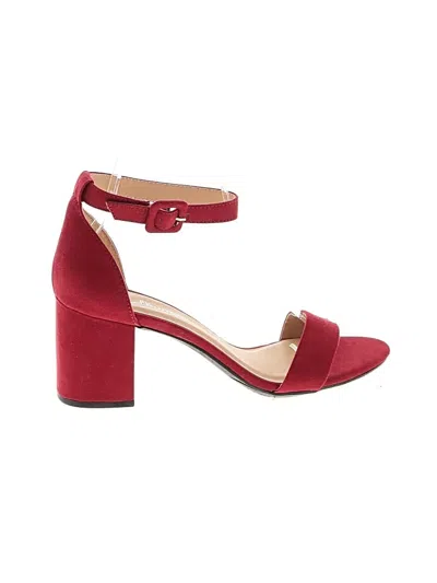 Pre-owned Cl By Laundry Sandals In Red