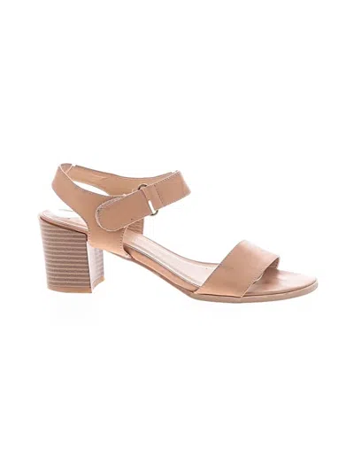 Pre-owned Cl By Laundry Sandals In Tan