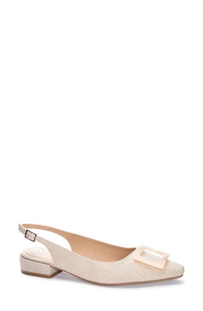 Cl By Laundry Sweetie Slingback Pump In Natural