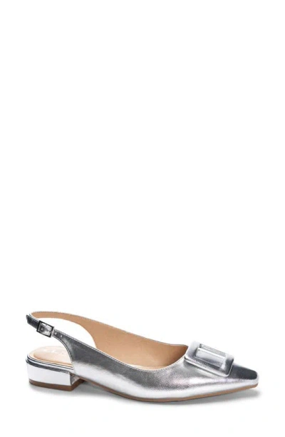Cl By Laundry Sweetie Slingback Pump In Silver