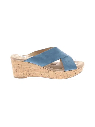 Pre-owned Cl By Laundry Wedges In Blue