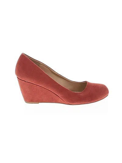 Pre-owned Cl By Laundry Wedges In Red