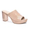 Cl By Laundry Women's Get On Cloud Heels In Patent Nude In Multi