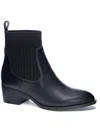 Cl By Laundry Womens Block Heel Slip On Booties In Black