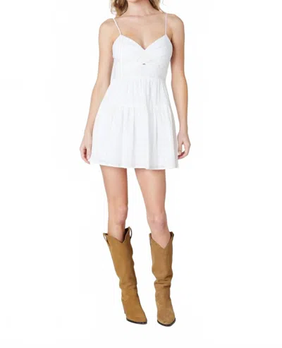 Cla Cami Mini Dress In White