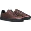 Clae Bradley Leather Sneaker In Demitasse Leather Black