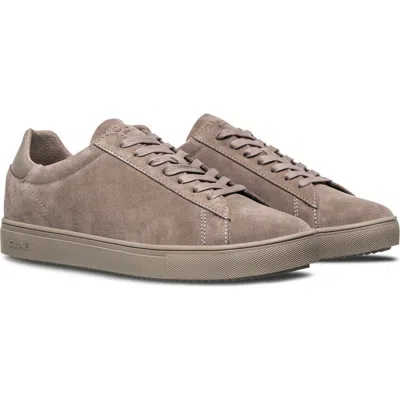 Clae Bradley Leather Sneaker In Fallen Rock Suede
