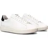 Clae Bradley Venice Leather Sneaker In White Leather Navy