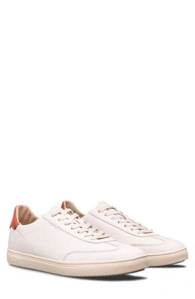 Clae Deane Trainer In Off White Clay