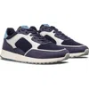 Clae Joshua Sneaker In Navy Quiet Grey