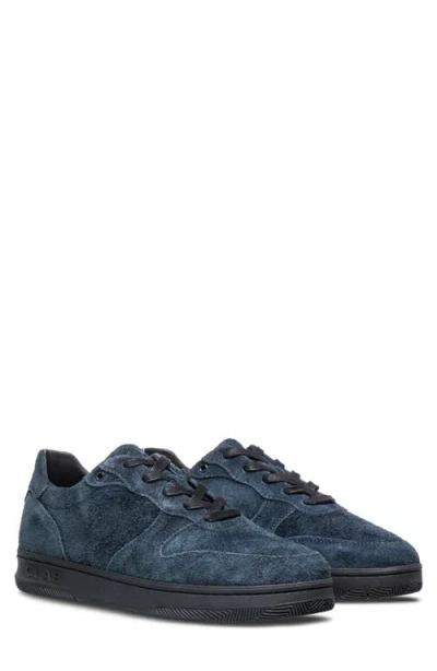 Clae Malone Leather Sneaker In Navy Black