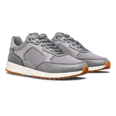 Clae Men's Joshua Vegan Trainer Shoes In Frost Grey In Multi