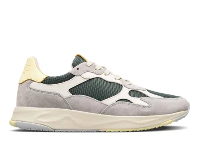 CLAE MEN'S ZUMA SNEAKERS IN QUIET GREY FOREST WAX YELLOW