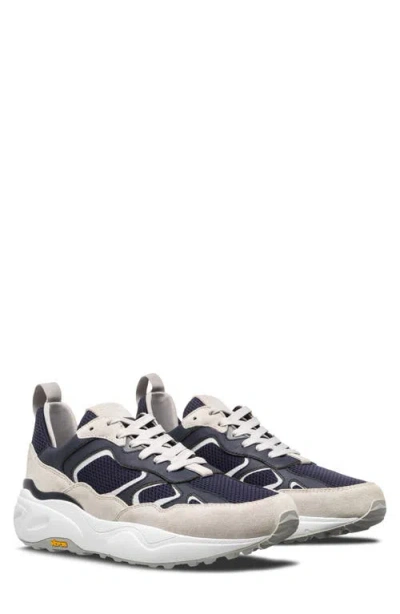 Clae Salazar Sneaker In Navy Quiet Grey