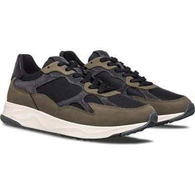 Clae Zuma Leather Sneaker In Black